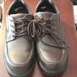 Genuine Grip Men 11M Brown Leather Shoes